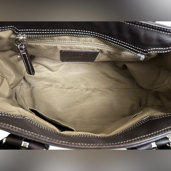 Vintage Coach 2007 Soho Brown Leather Satchel Bag F10911 - Picture 15 of 15